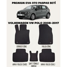 Feyza Oto Volkswagen Vw Polo Serisi 2008 - 2017 Arası Araca Özel Premium Eva Paspas Takımı 2 Yıl Garantili Araca Birebir Uyumlu Kalıplar