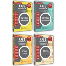 8.sınıf Lgs Çalışma Kitabı 4lü Set Çıkmış Sorular ve Meb Örnek Soruları (2027 Lgs Hazırlık)