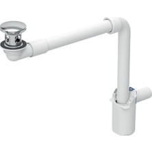Geberit Lavabo Gideri Basma Kumandalı Dar Model D=32MM Krom Parlak - 152.073.21.1