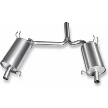 Egzoz Burada Honda Accord Arka Egzoz Son Susturucu Sağ ve Sol Eksoz Akkord Egsoz 2.4i 16V Cl9 - Cm2 2003 - 2008 18035SEAJ01 18030SEDE01