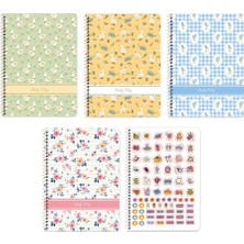 Keskin Color Keskin A4 80 Yp.çiz. Karton Kapak Spiralli Defter-Doğa