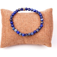 Taş Sandığı Lapis Lazuli Taşı Bileklik - 6 mm