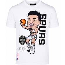 Pro Standart Sa Spurs Erkek T-Shırt BSA1515764-WHT