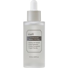 Dear Klairs Fundamental Watery Oil Drop Yaşlanma Karşıtı Bakım Yağı 50ML
