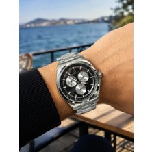 Bigotti Milano Erkek Kol Saati Şık Özel Tasarım Paslanmaz Çelik Kordon Çelik Kasa 50 Metre Suya Dayanıklı