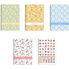 Keskin Color Keskin 16,5*22,5 60 Yp.çiz. Karton Kapak Spiralli Defter-Doğa