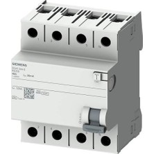 Siemens 5SV5344-6 Kaçak Akım Koruma Şalteri 40A 4p 30MA Type A – 400V