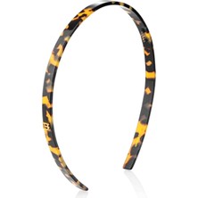 Balmain Cellulose Acetate Headband Tortoise Shell Küçük Boy Kadın Taç