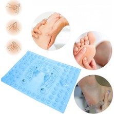 Naturachi Acupressure Ayak Paspası ve Ayak Refleksoloji Yumuşak Duyu Matı Mavi Renk