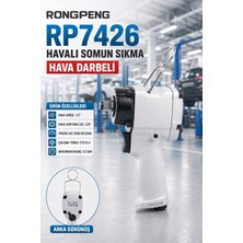 SCHUTZENGER 570 Nm Torklu Hava Darbeli Havalı Somun Sıkma Makinesi 7426 Pro Seri