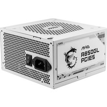 Solmazlar Online 850W Beyaz Güç Kaynağı - 80+ Gold Sertifikası ile Yüksek Performans