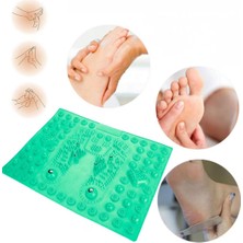 Naturachi Acupressure Ayak Paspası ve Ayak Refleksoloji Yumuşak Duyu Matı Yeşil Renk