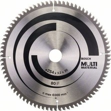 Solmazlar Online 254 x 3,2 x 30 mm Daire Testere Bıçağı, Çoklu Malzeme Kesimi Için Uygun