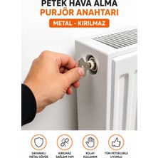 Cina Max Petek Hava Alma Anahtarı Purjör Anahtarı Metal Kırılmaz Kaliteli Radyatör Hava Alma Aparatı