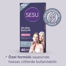 Solmazlar Online Yüz ve Vücut Ağda Bandı Hassas Ciltler 40'li