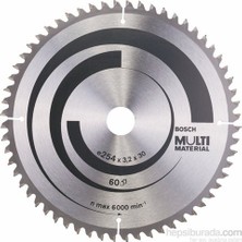 Solmazlar Online 254 mm Çapında Çok Amaçlı Daire Testere Bıçağı, 30 mm Içten 3,2 mm Kalınlık
