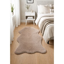 Tavşan Tüyü, Post Halı, Peluş Post, Yıkanabilir ve Kaymaz Tabanlı, Ultra Yumuşak, Lazer Kesim
