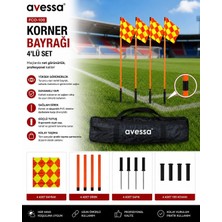 Avessa FCO-100 Korner Bayrağı 4lü Set