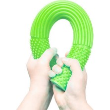 Naturachi El Kol Bilek Güçlendirici Egzersiz Barı Yeşil Renk Yumuşak Dirençli Flexbar