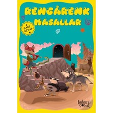 Baloncuk Kitap Çocuklar Için Hayal ve Odak Geliştirici Rengarenk Masallar Sarı Kitap