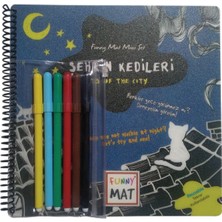 Akademi Çocuk Şehrin Kedileri - Funny Mat Mini Set (Aktivite Seti)
