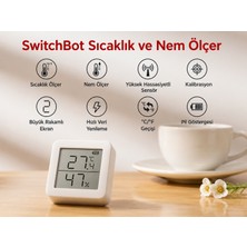 Switchbot Kablosuz Ekranlı Isı & Nem Sensörü