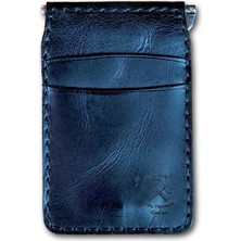 Balthazar Workshop Premium Vejetal Deri Kaplama Klipsli Cüzdan Kartlık Erkek (Solaire Premium)