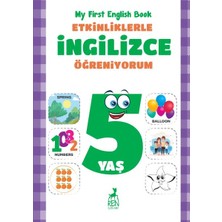 Ren Kitap Etkinliklerle Ingilizce Öğreniyorum 5 Yaş - My First English Book