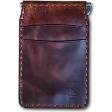 Balthazar Workshop Premium Vejetal Deri Kaplama Klipsli Cüzdan Kartlık Erkek (Solaire Premium)