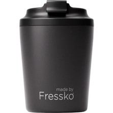 made By Fressko Piccolo Seramik ve Çelkik Yalıtımlı Tekrar Kullanılabilir Kahve Bardağı Sip Mug 118 ml