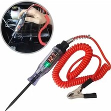 Teknolojik Garaj Dijital Ekranlı Oto Elektrik Kontrol Kalemi 3V-36V - LED Voltaj Test Cihazı (12V / 24V Uyumlu)