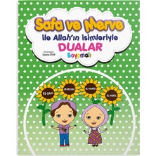 MYBEDESTEN Safa ve Merve ile Allah'ın Isimleriyle Dualar Boyamalı