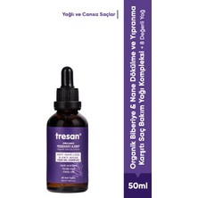 Tresan Rosemary & Mint Vegan Saç Bakım Yağı 50 ml Dökülmeye Karşı Etkili Tüm Saçlar İçin