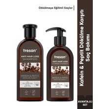 Tresan Kafein & Peptit Şampuan + Saç Kremi