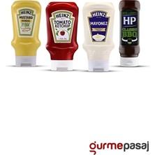 Heinz Efsane 4'lü Set (Ketçap - Mayonez - Hardal - Barbekü Sos)