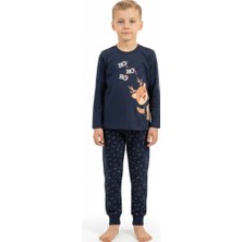 Rolypoly RP3935C Baba Oğul Uzun Kol Pijama Takım (Oğul)