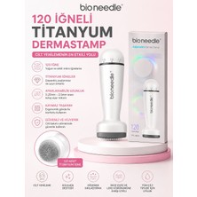 120 Titanyum Iğneli Ayarlanabilir Iğne Ölçülü (0.25-2.0mm) Dermastamp Derma Stamp Dermaroller Roller ヘ