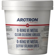 Arctron Silikon Gres Şeffaf O-Ring Plastik-Metal Yağlama - 100 gr