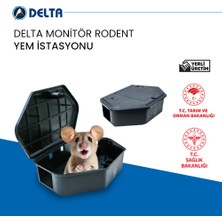 Volkan Ziraat Mühendislik Yüksek Performanslı Profesyonel Yemlemeli Fare Istasyonu Ahır, Kümes ve Tarım Depoları Için Iç Mekan ve Dış Mekan Kullanımına Uygun | Özel Seri 702