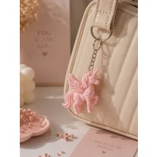No12 Studio Mini Unicorn Figürlü Çanta Charm / Anahtarlık ( 6 cm )