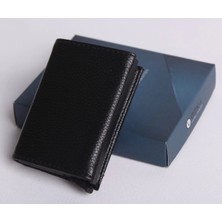 Özka Leather Kişiye Özel Yeni Trend Mıknatıslı Otomatik Mekanizmalı Cüzdan