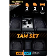 Die Grup Trakmats (KYB18234) 2012 4d Universal Estetik ve Konforlu Oto Paspas Adk Siyah Kia Sorento ile Uyumlu