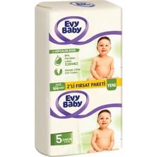 Die Grup Evy Baby Bezi Junior 2'li Paket 5 Beden 44 Adet