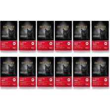 Die Grup Challenge Sığır Etli Yetişkin Pouch Yaş Kedi Maması 85 gr x 12 Adet