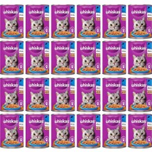Die Grup Whiskas Ton Balıklı 400 gr X24, Kedi Yaş Mama