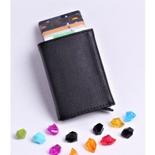 Özka Leather Otomatik Mekanizmalı Deri Cüzdan