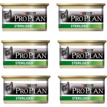 Die Grup Pro Plan Steril Somonlu Kısırlaştırılmış Kedi Konservesi 85 gr x 6 Adet