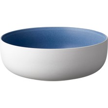 Die Grup Studio Round North Salata Kasesi Dia 25 cm Mat Beyaz/mat River