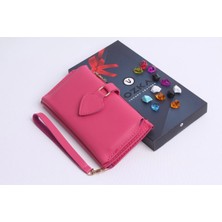 Özka Leather Telefon Bölmeli Trend Kadın Cüzdan