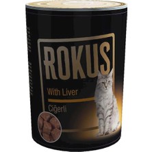 Die Grup Rokus Ciğerli Konserve Kedi Maması, 410 gr